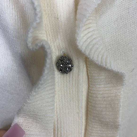 NEW YORK & COMPANY Jewel Button Cardigan - Picture 4 of 5